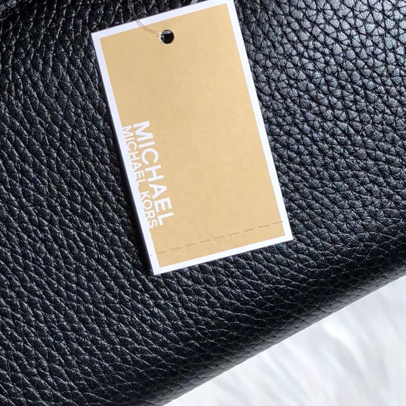 Michael Kors black pebbled leather wallet - Picture 7 of 7